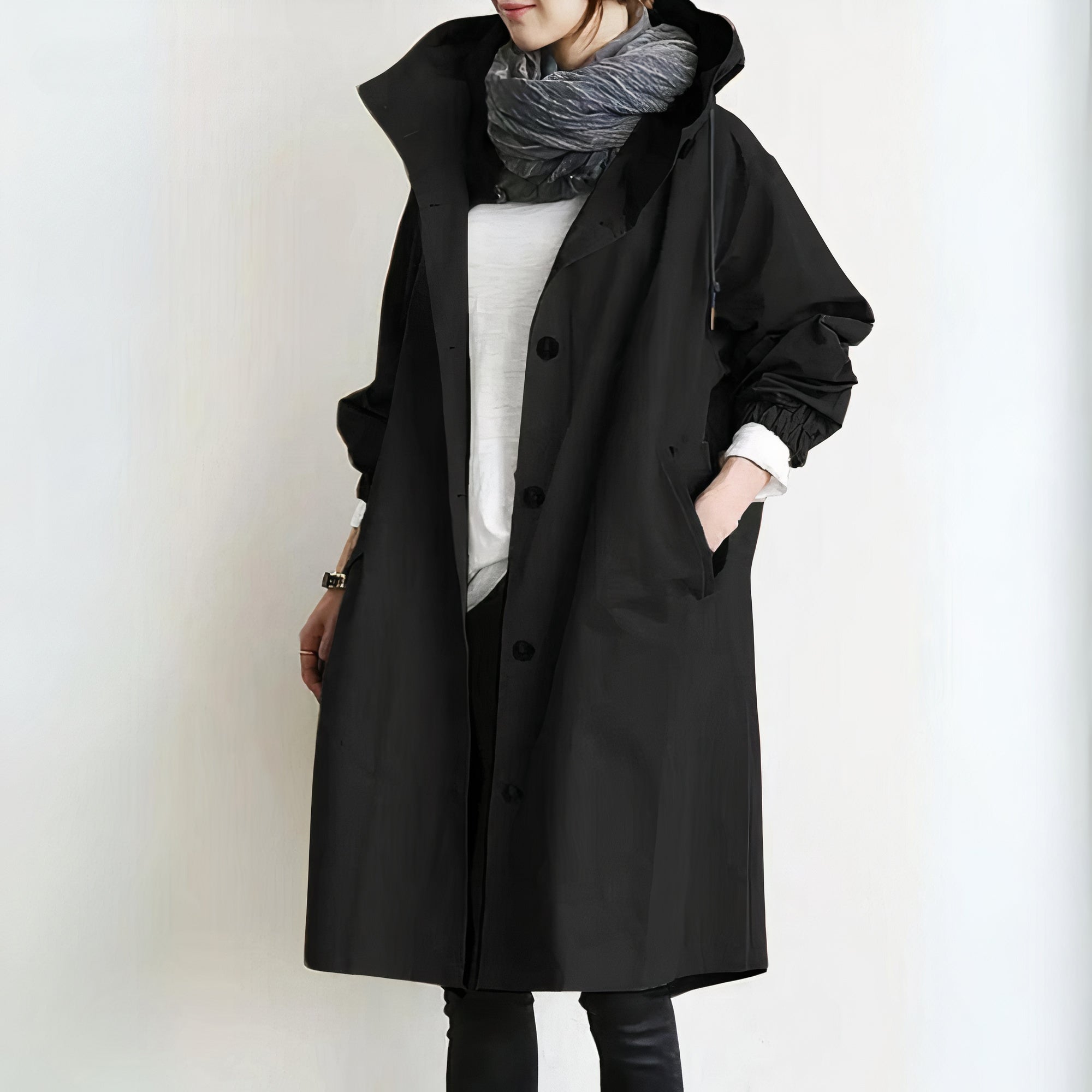 Albina - Trenchcoat met Windbreaker